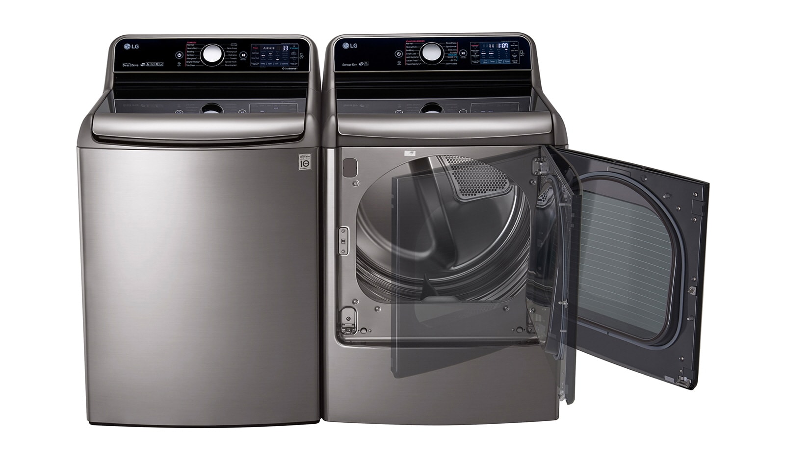 WORLD S LARGEST 6.6 CU.FT. CAPACITY HIGH EFFICIENCY TOP LOAD WASHER WT7700HVA LG CA
